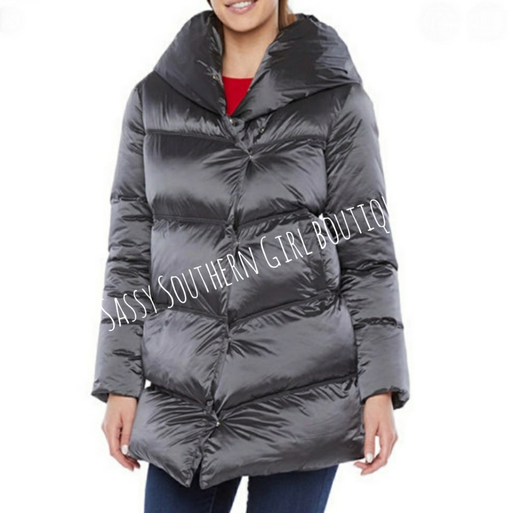 🆕 ⭐Winter Grey down puffer coat jacket